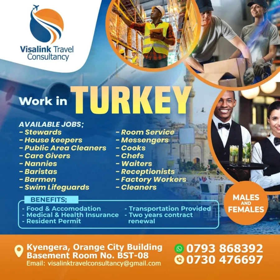 Original Visa Link Turkey Jobs poster